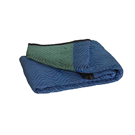 B O X Packaging Deluxe Moving Blankets, 72" x 80"