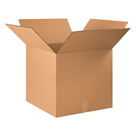 Partners Brand 22 x 22 x 20" Corrugated Boxes, Pack Of 10