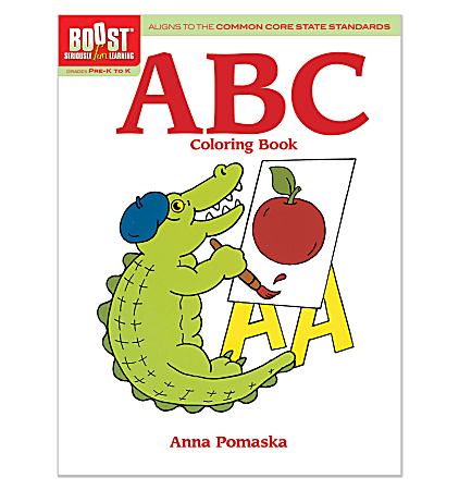 Dover Publications Boost™ Coloring Book, ABC, Grades Pre-K - K