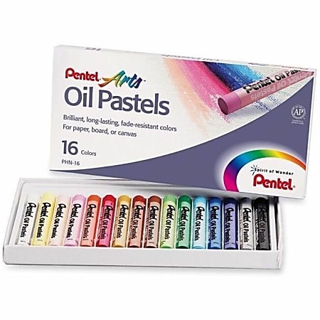 Crayola Oil Pastel Set, 16-Color Set 