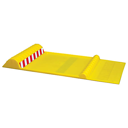 Maxsa Park Right 37356 Parking Mat, 11" x 21-1/2", Yellow