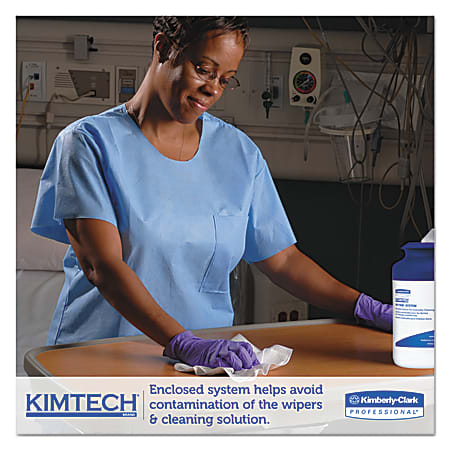 Kimtech Wipers For Small WETTASK System, Unscented, 12