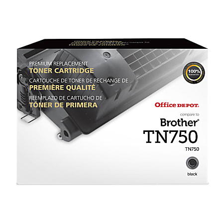 Office Depot® Brand Remanufactured Black Toner Cartridge Replacement For Brother® TN750, ODTN750