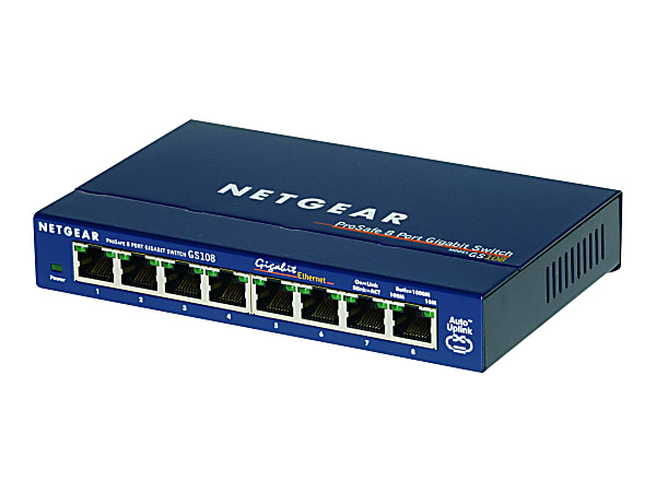 NETGEAR ProSAFE 8 Port Gigabit Desktop Switch - Office Depot