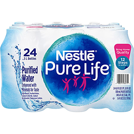 Nestlé® Pure Life® Purified Water, 16.91 Oz, Pallet of 1872 Bottles