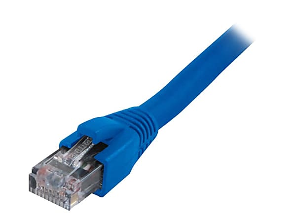 Comprehensive Cat6 Snagless Patch Cable 25ft Blue - USA Made & TAA Compliant - 25 ft Category 6 Network Cable for Network Device - First End: 1 x RJ-45 Male Network - Second End: 1 x RJ-45 Male Network - 24 AWG - Blue - TAA Compliant)