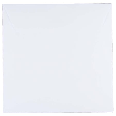 JAM Paper® Square Invitation Envelopes, 7 1/2" x