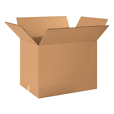Office Depot® Brand Double Wall Boxes, 24" x 18" x 18", Kraft, Bundle of 10