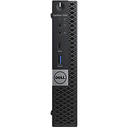 Dell™ Optiplex 7050-Micro Refurbished Desktop PC, Intel® Core™ i7, 16GM Memory, 512GB Solid State Drive, Windows® 10, J1-7050MM08