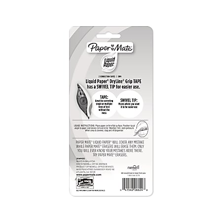 Paper mate white out hot sale tape