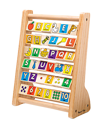 Melissa & Doug ABC - 123 Abacus, Pre-K To Kindergarten
