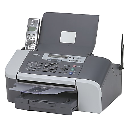 Brother® IntelliFAX® 1960c Color Inkjet Fax/Copier With Cordless Handset