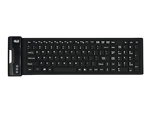 Adesso Waterproof Flex Keyboard For PC