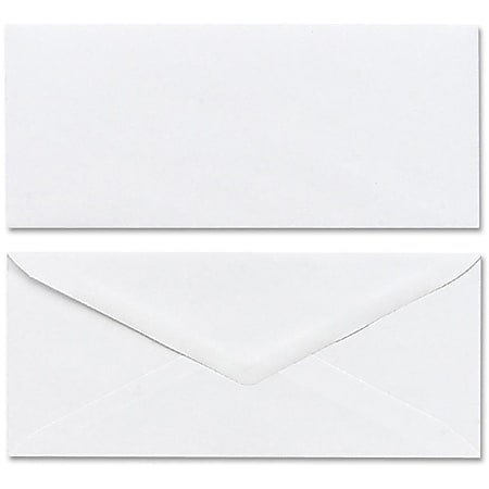 Mead Plain White Envelopes - Business - #10 - 4 1/8 Mead Plain White Envelopes - Business - #10 - 4 1/8