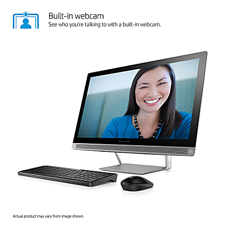 HP Pavilion All In One PC 23.8 Full HD Touch Screen AMD A9 Dual