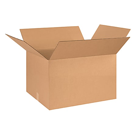 Office Depot® Brand Corrugated Boxes 26" x 20" x 16", Kraft, Bundle of 10