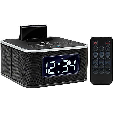 GOgroove BlueSYNC RST Desktop Clock Radio - 12 W RMS - 2 x Alarm - FM - USB