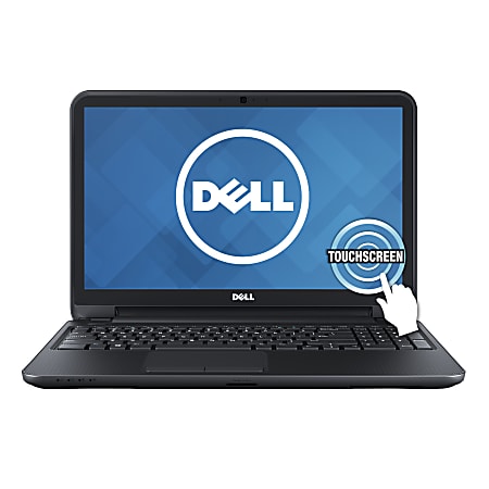 Dell™ Inspiron 15 (3521) (i15RVT-6143BLK) Laptop Computer With 15.6" Touch-Screen Display & 4th Gen Intel® Core™ i3 Processor