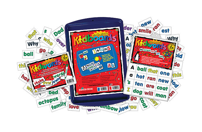 Barker Creek® Magnets, Learning Magnets®, High Frequency Word Kit, Grades K+, Pack Of 259