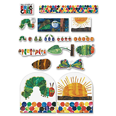 Carson-Dellosa Very Hungry Caterpillar Board Set - Self-adhesive - Assorted - 3 / Set