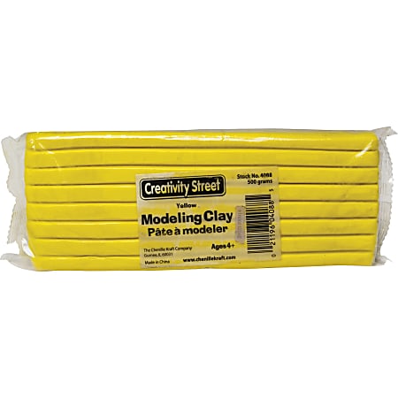 Creativity Street Extruded Modeling Clay - Art, Craft - Recommended For - 1 Pack - Yellow