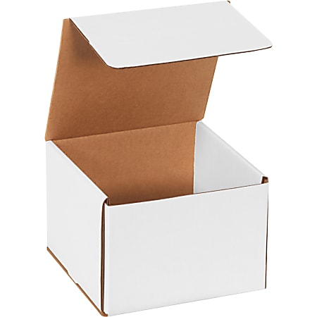 Partners Brand Corrugated Mailers 7" x 7" x 5", Pack of 50