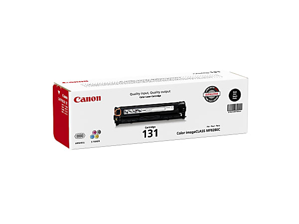 Canon® 131 Black Toner Cartridge, 6272B001