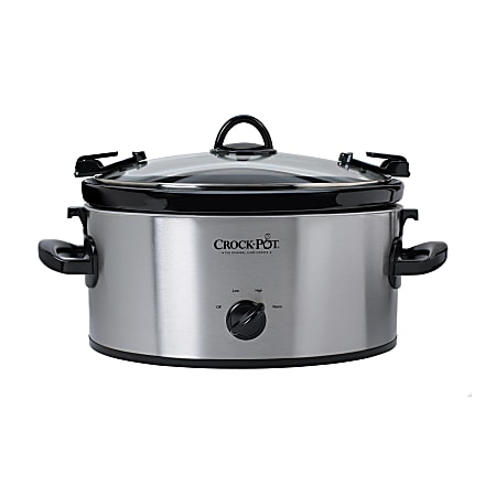 Crock-Pot® Cook & Carry™ Slow Cooker, Silver