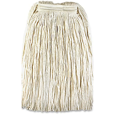 Genuine Joe Cotton Blend Mop Refill - Rayon, Cotton Fiber, Polyester Fiber