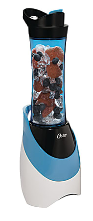 Oster® My Blend™ Blender, 16"H x 6"W x 7"D, Blue/White