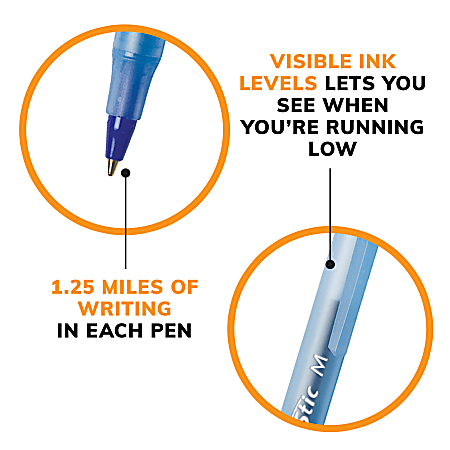 Bic round stic top m