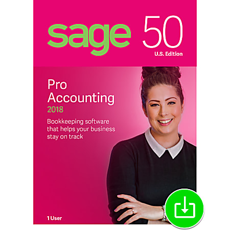 Sage 50 Pro Accounting 2018 U.S.