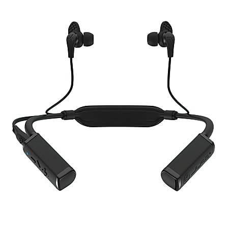 JLab Audio Gravity Bluetooth® Neckband Adapter With Earbuds, EBGRAVITYRBLK62