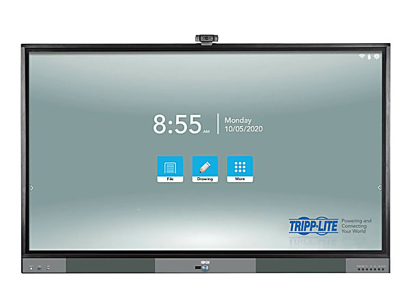 Tripp Lite Interactive Flat-Panel Touchscreen Display 4K 60Hz UHD 55in Display - 55" Class - Infrared - DMTP55NO