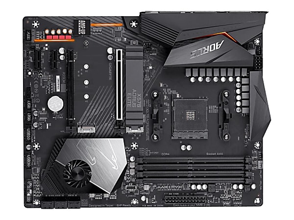 Gigabyte X570 AORUS ELITE - 1.0 - motherboard - ATX - Socket AM4 - AMD X570 Chipset - USB-C Gen2, USB 3.2 Gen 1, USB 3.2 Gen 2 - Gigabit LAN - onboard graphics (CPU required) - HD Audio (6-channel)