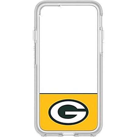 OtterBox NFL Symmetry Series Clear Case for iPhone 8/7 - For Apple iPhone 7, iPhone 8 Smartphone - Green Bay Packers - Clear - Drop Resistant - Synthetic Rubber, Polycarbonate
