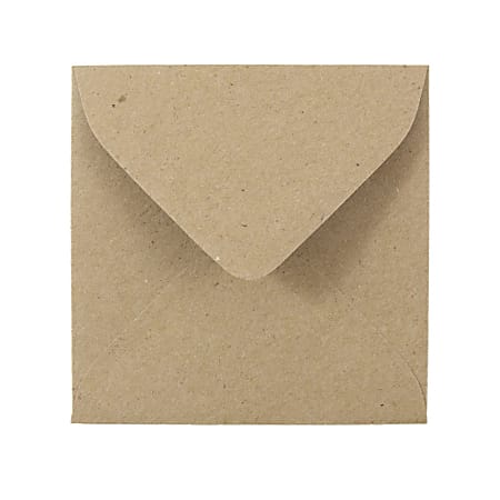 JAM Paper® Square Invitation Envelopes, 3 1/8" x