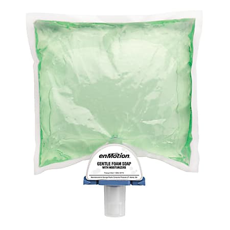 ENMOTION&reg; MOISTURIZING GENTLE FOAM SOAP DISPENSER REFILLS BY GP PRO (GEORGIA-PACIFIC), TRANQUIL ALOE&reg;, 2 BAGS PER CASE