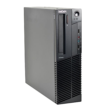 Lenovo® ThinkCentre® M91P Refurbished Desktop PC, 2nd Gen Intel® Core™ i5, 4GB Memory, 250GB Hard Drive, Windows® 10 Professional