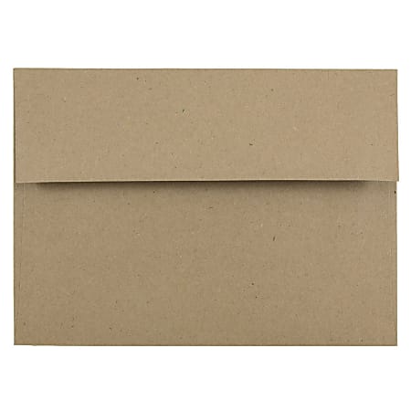 JAM Paper® Booklet Invitation Envelopes, A7, Gummed Seal,