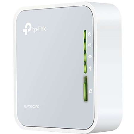 TP-LINK® TL-WR902AC AC750 Travel Size Wi-Fi Router