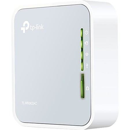 TP-Link TL-WR902AC Router WiFi AC750 Da Viaggio Su Presa Elettrica – Compatto E Portatile