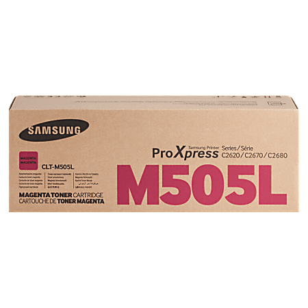 Samsung CLT-M505L Magenta Toner Cartridge