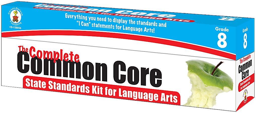 Carson-Dellosa Classroom Support Materials: The Complete Common Core State Standards Kit, Language Arts, Grade 8