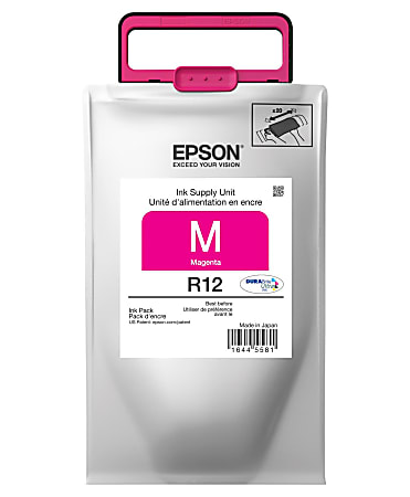 Epson® R12 DuraBrite® Ultra Magenta Ink Cartridge, TR12320