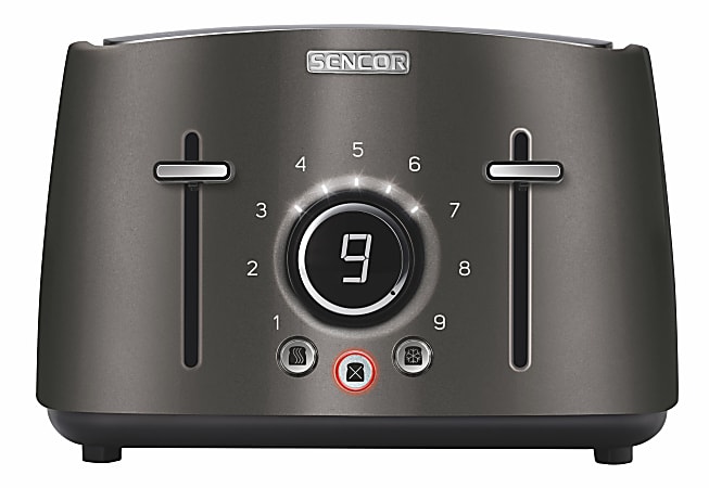 Sencor STS6071GR 4-Slot Toaster With Rack, Black