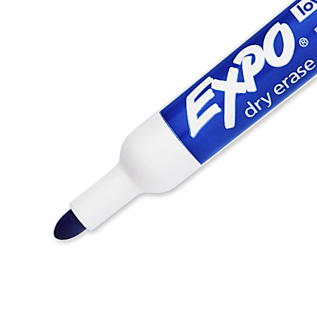 EXPO Low Odor Dry Erase Markers Chisel Point Assorted Colors Box Of 12 -  Office Depot