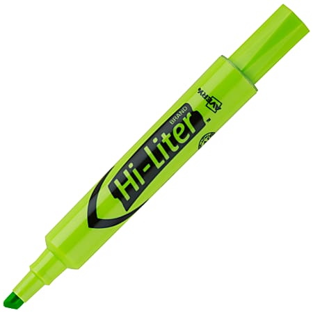 Hi-Liter Pen-Style Highlighters, Assorted Colors, Smear Safe, Nontoxic  7170923565
