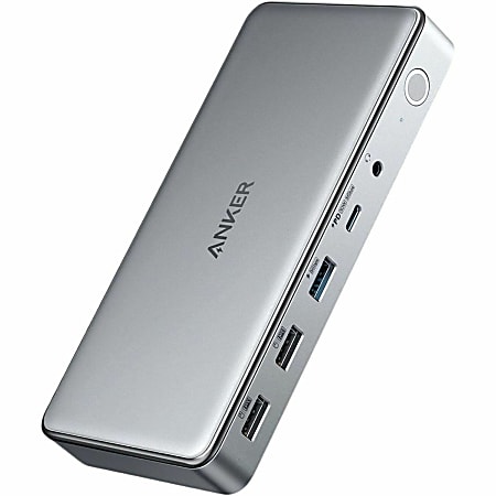 ANKER 563 USB-C Docking Station - for Notebook/Keyboard/Mouse/Smartphone/Monitor/Flash Drive/Headphone - A83951A1