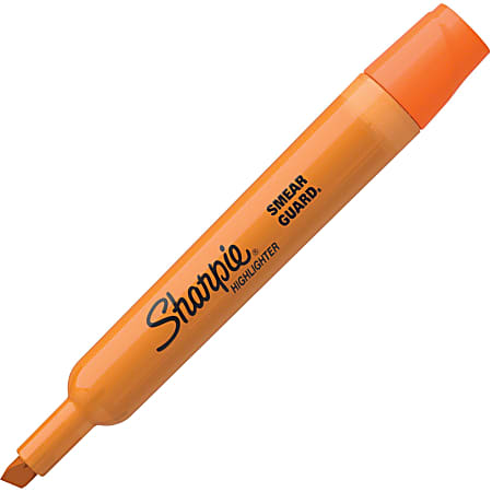  SHARPIE Clear View Highlighter Stick, Orange, Box of 12  (1950449) : Office Products